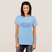 De race. . . t-shirt (Voorkant volledig)