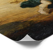 De Race van Atalanta en Hippomenes (olie op het pa Poster (Hoek)