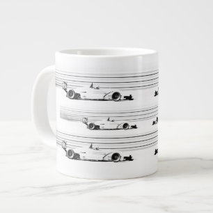 De raceMok van het Man Grote Koffiekop