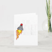 De Racket Science grafische badmintonspeler Shuttl Kaart (Voorkant)