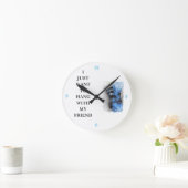 De racoon ronde klok (Huis)