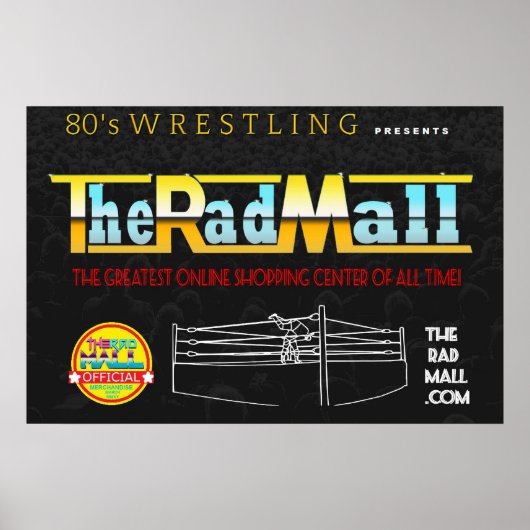 De Rad Mall "80's rustelend" 30 x 20 inch Poster (Voorkant)