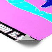 De Rad Mall "80's Wrestling II / WOLG"-Poster Poster (Hoek)