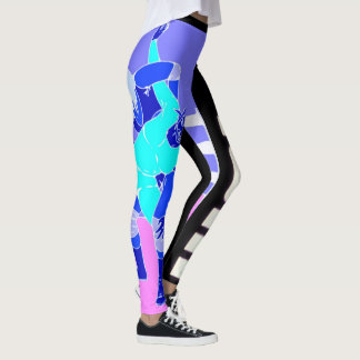 De Rad Mall "80's Wrestling II / WOLG" Vrouwen Leggings