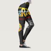 De Rad Mall "80's Wrestling" Leggings van vrouwen (Rechts)