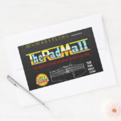 De Rad Mall "80's Wrestling" Stickers (set van 4) (Envelop)