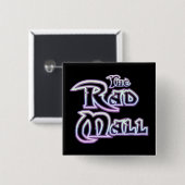 De Rad Mall "Crystal", 2 x 2 inch Button (Voorkant /achterkant)