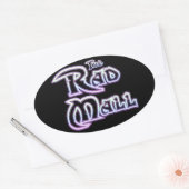 De Rad Mall "Crystal" Ovale Sticker (Envelop)