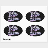 De Rad Mall "Crystal" Ovale Sticker (Vel)