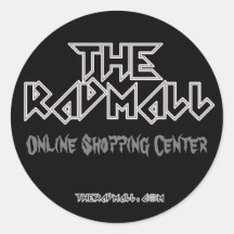 De Rad Mall "Headbanger" 3in Stickers