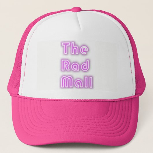 De Rad Mall "Retro" Logo Trucker Pet (vrouwen) (Voorkant)