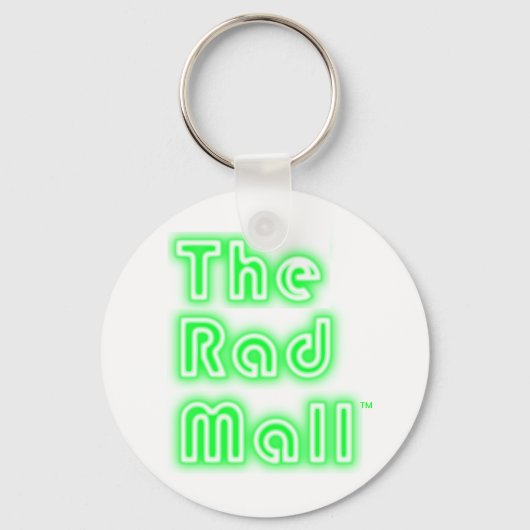 De Rad Mall "Retro"-Sleutelhanger (groen) Sleutelhanger (Voorkant)