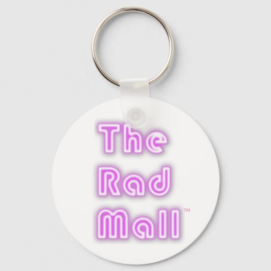 De Rad Mall "Retro"-Sleutelhanger (roze) Sleutelhanger (Voorkant)