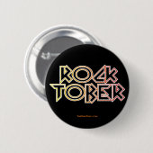 De Rad Mall "Rockoktober"-Button Ronde Button 5,7 Cm (Voorkant /achterkant)