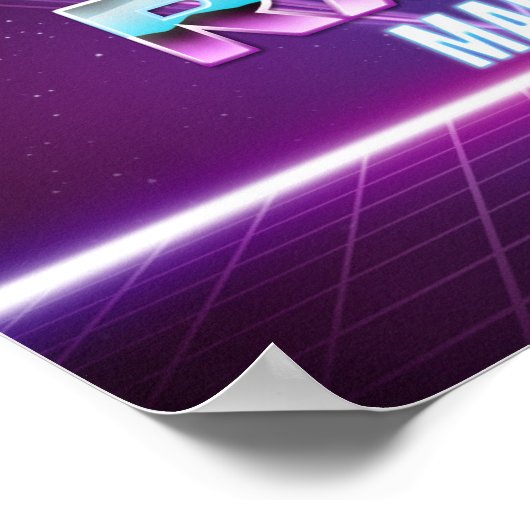 De Rad Mall "Wave 1" 12 x 8,5 inch Poster (Hoek)