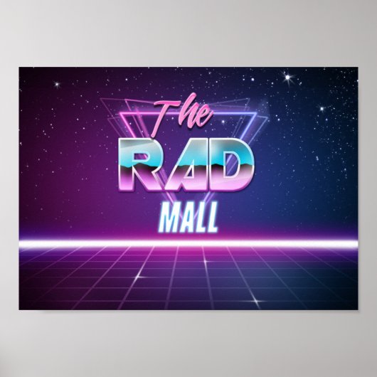 De Rad Mall "Wave 1" 12 x 8,5 inch Poster (Voorkant)