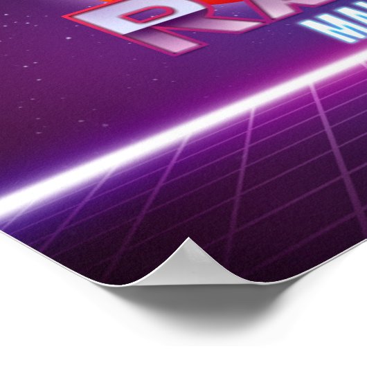 De Rad Mall "Wave 2" 12 x 8,5 inch Poster (Hoek)