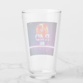 De Rad Mall "Wave 2" 16oz Glass Tumbler (Achterkant)