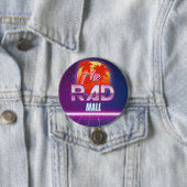De Rad Mall "Wave 2" 3in-Button Ronde Button 7,6 Cm (In situ)