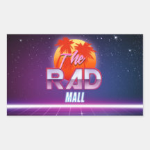 De Rad Mall "Wave 2" 4,5 x 2,7-inch stickers
