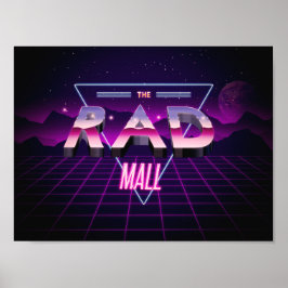 De Rad Mall "Wave 3" 12 x 9 inch Poster