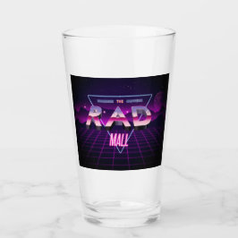 De Rad Mall "Wave 3" 16oz Glass Tumbler
