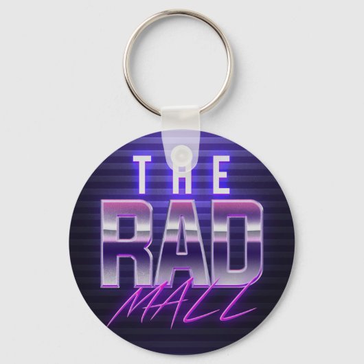 De Rad Mall "Wave 4" knop-stijl sleutelhanger (Voorkant)