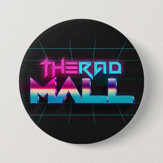 De Rad Mall "Wave 5" 3in. Button (Voorkant)