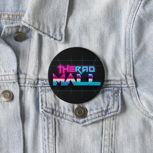 De Rad Mall "Wave 5" 3in. Button (In situ)