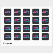 De Rad Mall "Wave 5" Stickers (klein) (Vel)