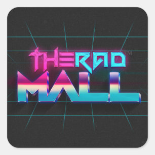De Rad Mall "Wave 5" Stickers (klein)