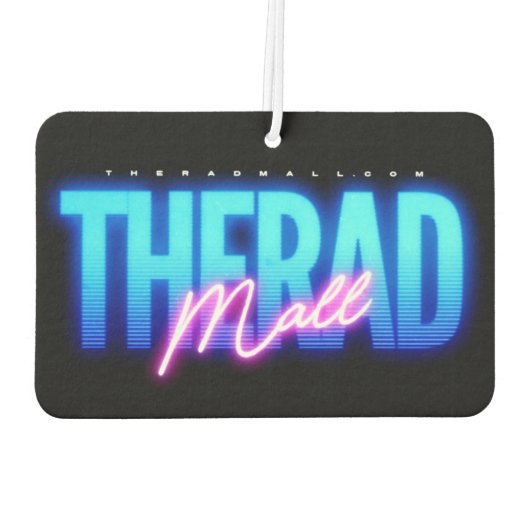 De Rad Mall "Wave 6" luchtverfrisser (Achterkant)