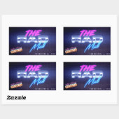 De Rad Mall "Wave 7" Stickers (4ct) (Vel)