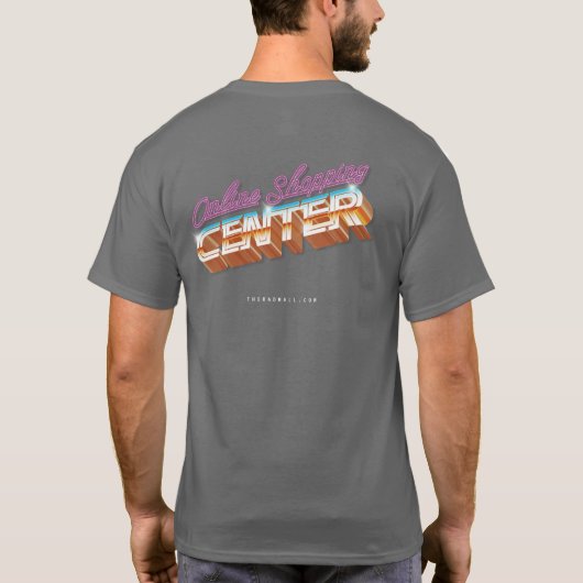 De Rad Mall "Wave 7" T-Shirt (Mannen) (Achterkant)