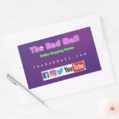 De Rad Mall "Website" Sticker (Envelop)