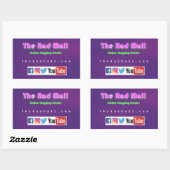 De Rad Mall "Website" Sticker (Vel)