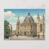 De Radcliffe Camera in de Universiteit van Oxford Briefkaart (Voorkant)