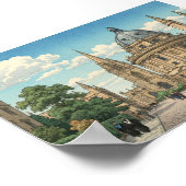 De Radcliffe Camera in de Universiteit van Oxford  Poster (Hoek)