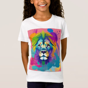 De radiant leeuw - de Waterverf leeuw T-shirt