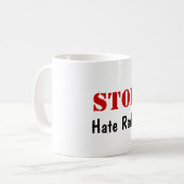 De Radio van de Haat van het EINDE Koffiemok (Voorkant links)
