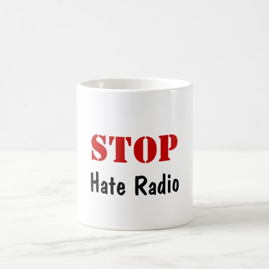 De Radio van de Haat van het EINDE Koffiemok (Center)