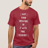 De radio van het am exploitanten doen het met meer t-shirt (Voorkant)