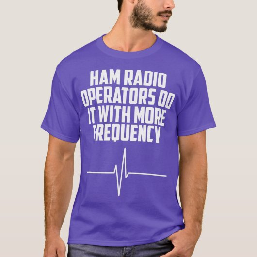 De radio van het am exploitanten doen het met meer t-shirt (Voorkant)