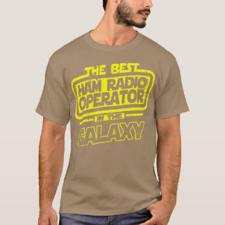 De radioexploitant van het am het beste in de gala t-shirt