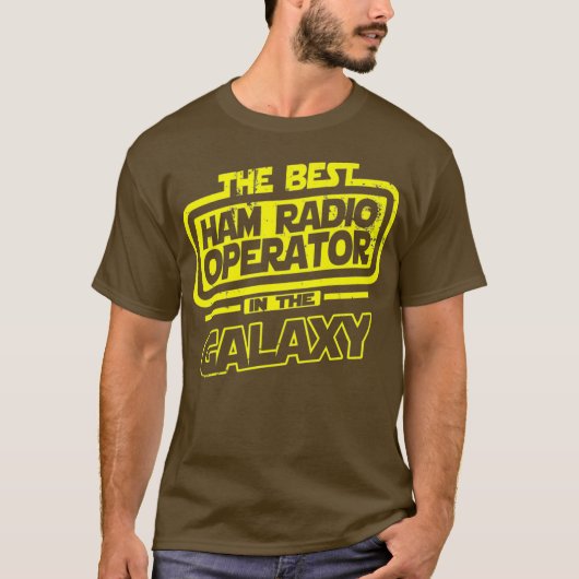 De radioexploitant van het am het beste in de gala t-shirt (Voorkant)