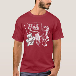 De radioman - doe de stem t-shirt