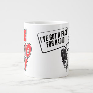 De radioman - ik heb een gezicht voor radio grote  koffiekop