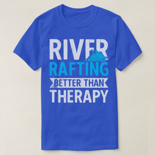 De Rafting Beter dan de Therapie T-shirt (Design voorkant)