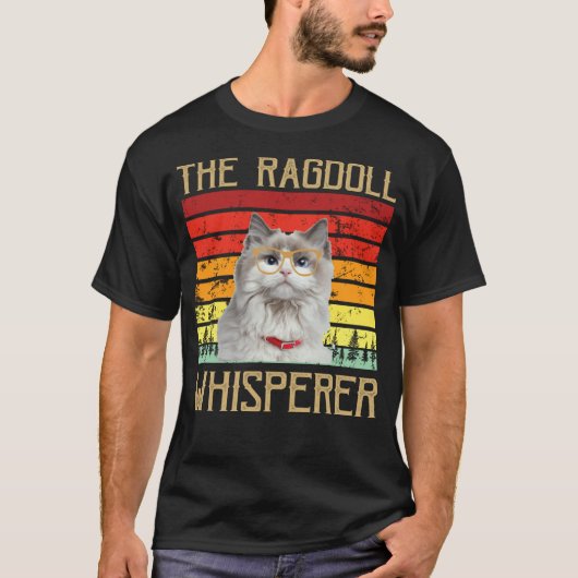 De Ragdoll Fluisteraar Kat T-shirt (Voorkant)