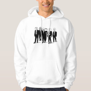 De rage komische meme loopt naar voren. Ik ben bli Hoodie